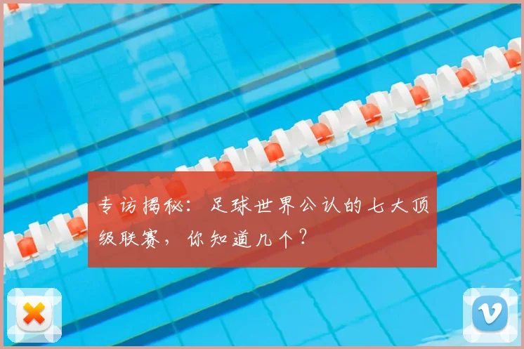专访揭秘：足球世界公认的七大顶级联赛，你知道几个？